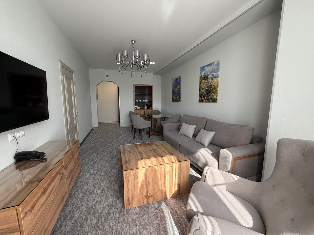 Трехкомнатный номер повышенной комфортности