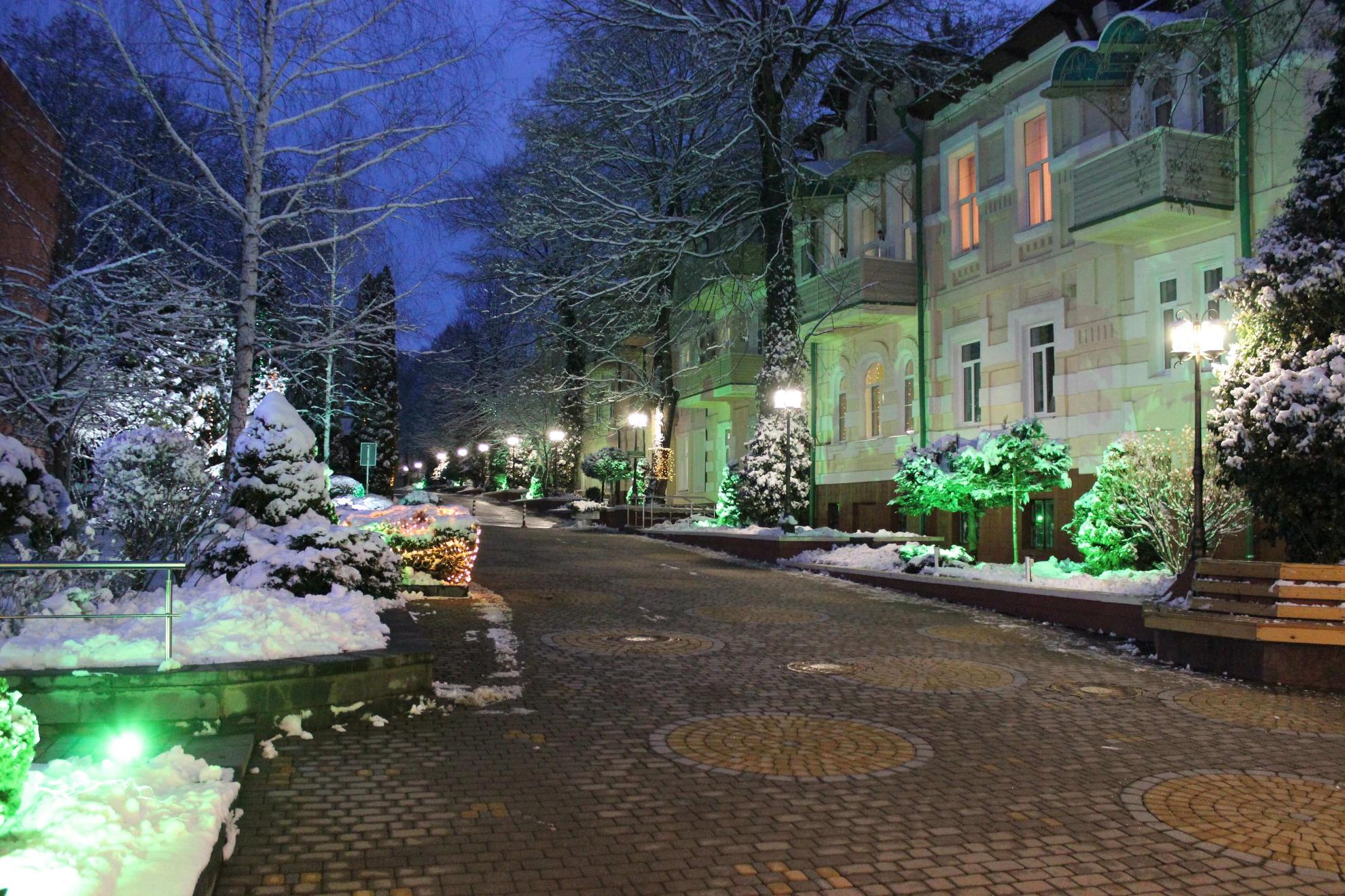 Алея корпус 3 зима